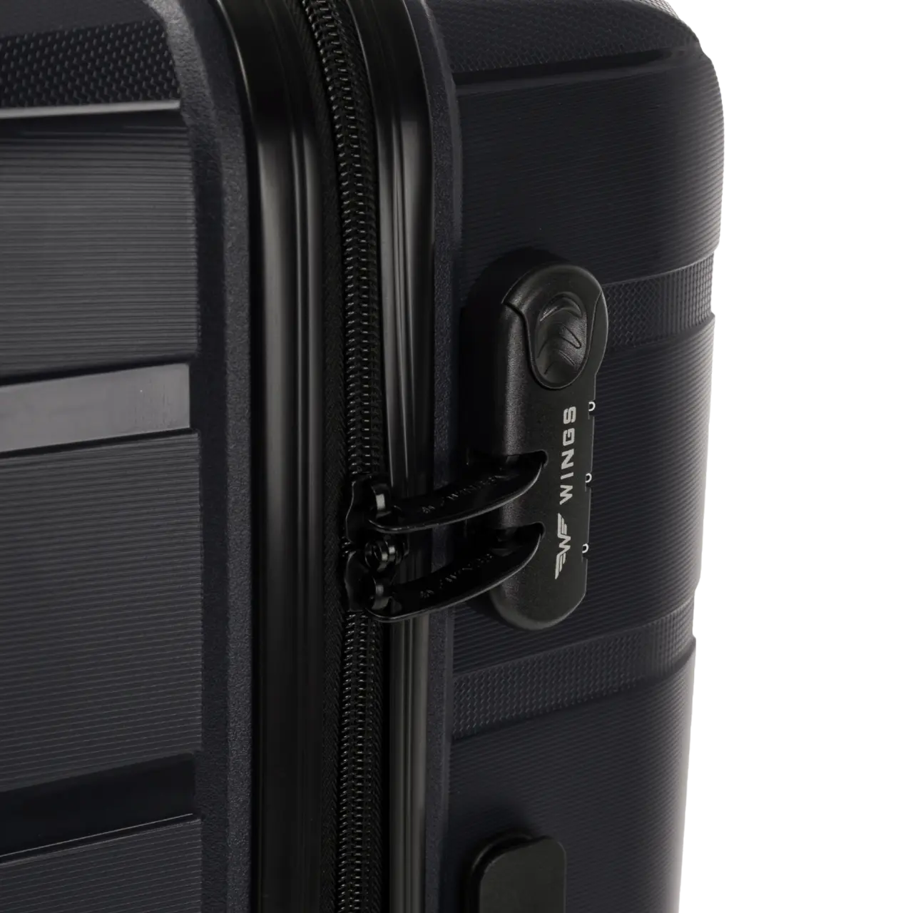 Komplet 3 walizek Wings HAWFINCH 3.0 polipropylen BLACK HAWFINCH COLLECTION