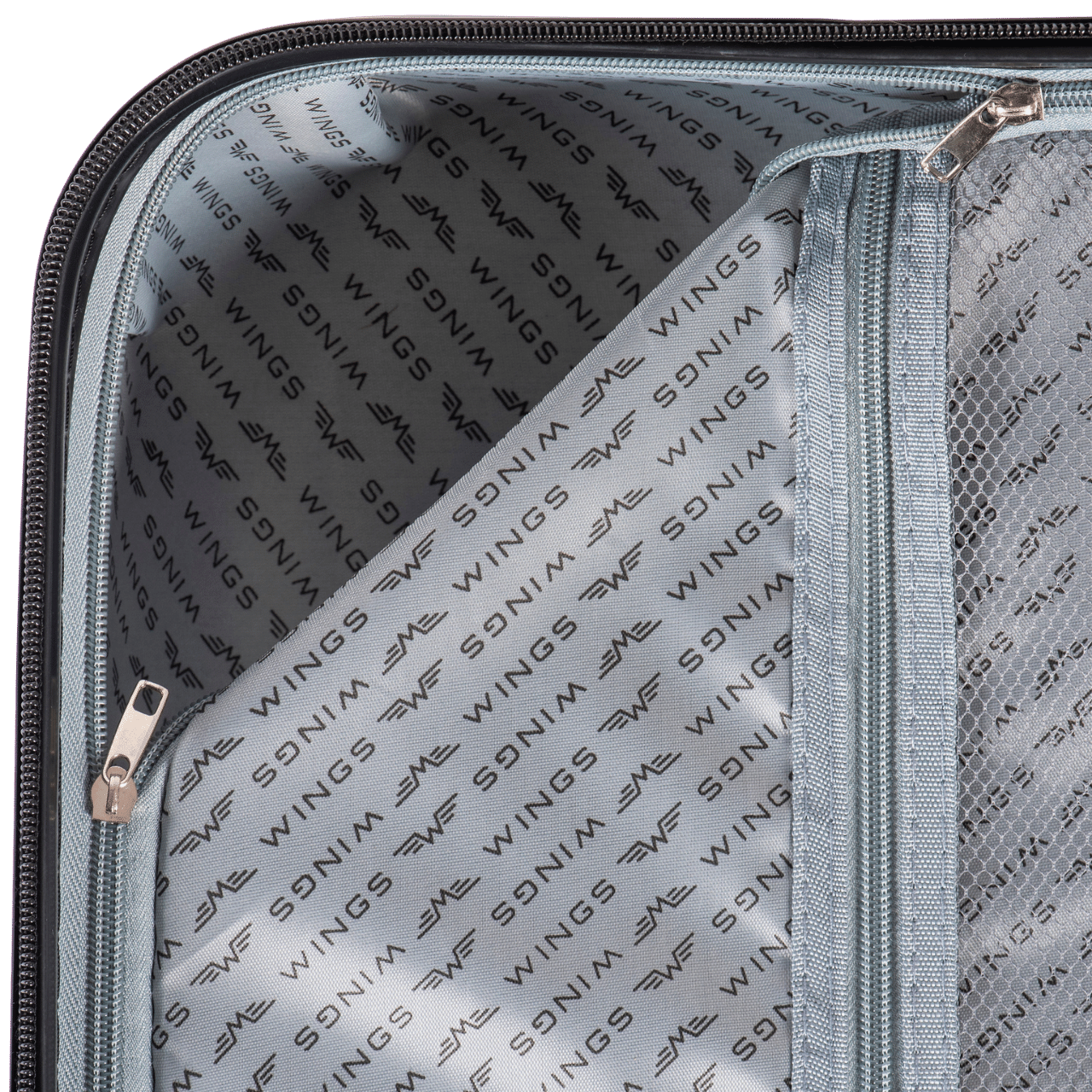 SET OF 3 SUITCASES WINGS EGRET 2.0 BLACK