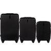SET OF 3 SUITCASES WINGS EGRET 2.0 BLACK