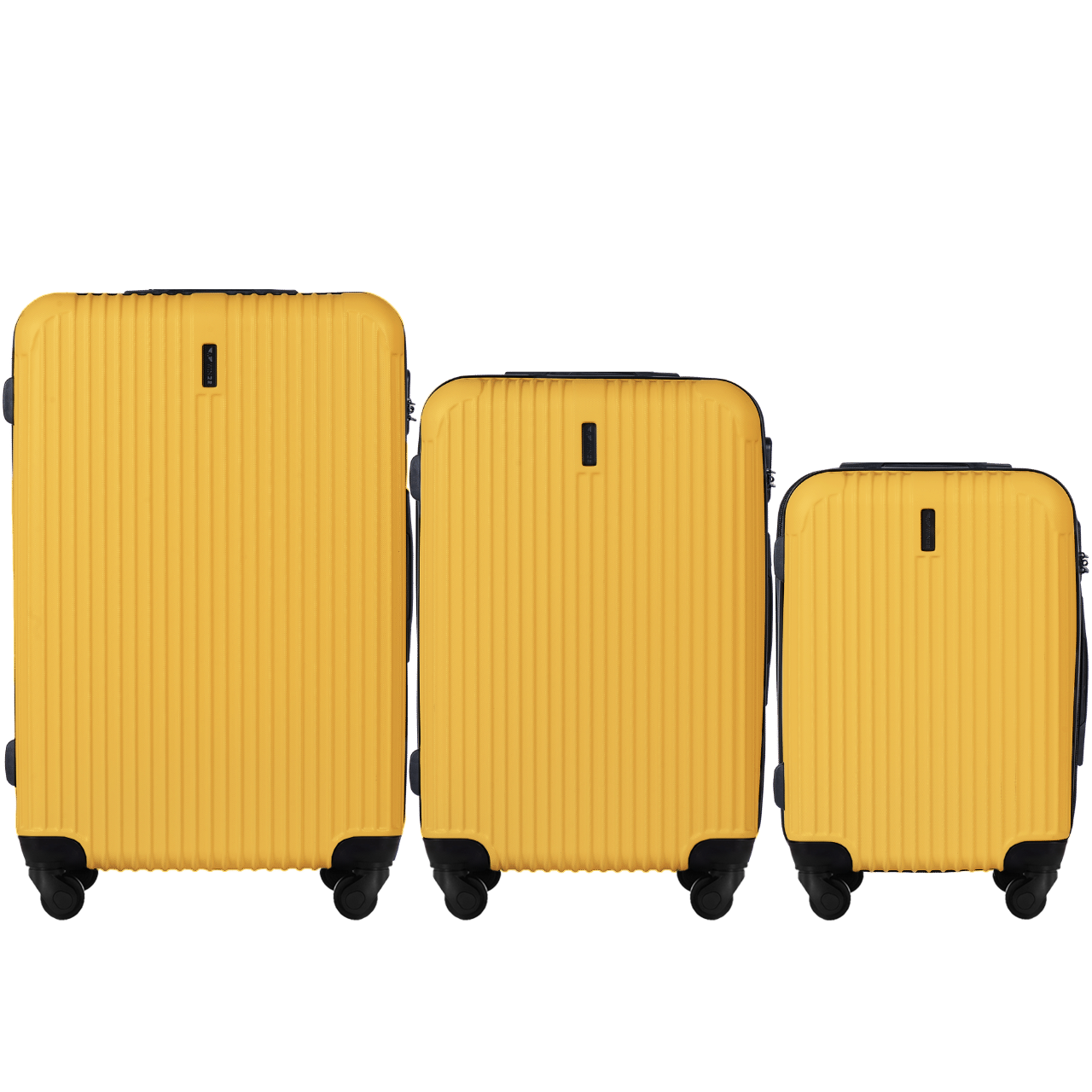 SET OF 3 SUITCASES WINGS EGRET 2.0 YELLOW