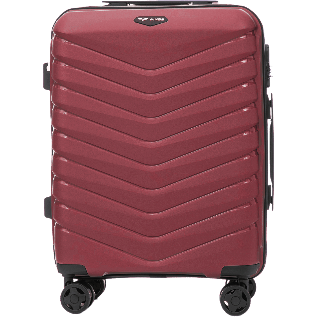 Cabin Wings PHOENIX 2.0 polypropylene suitcase 20" BURGUNDY