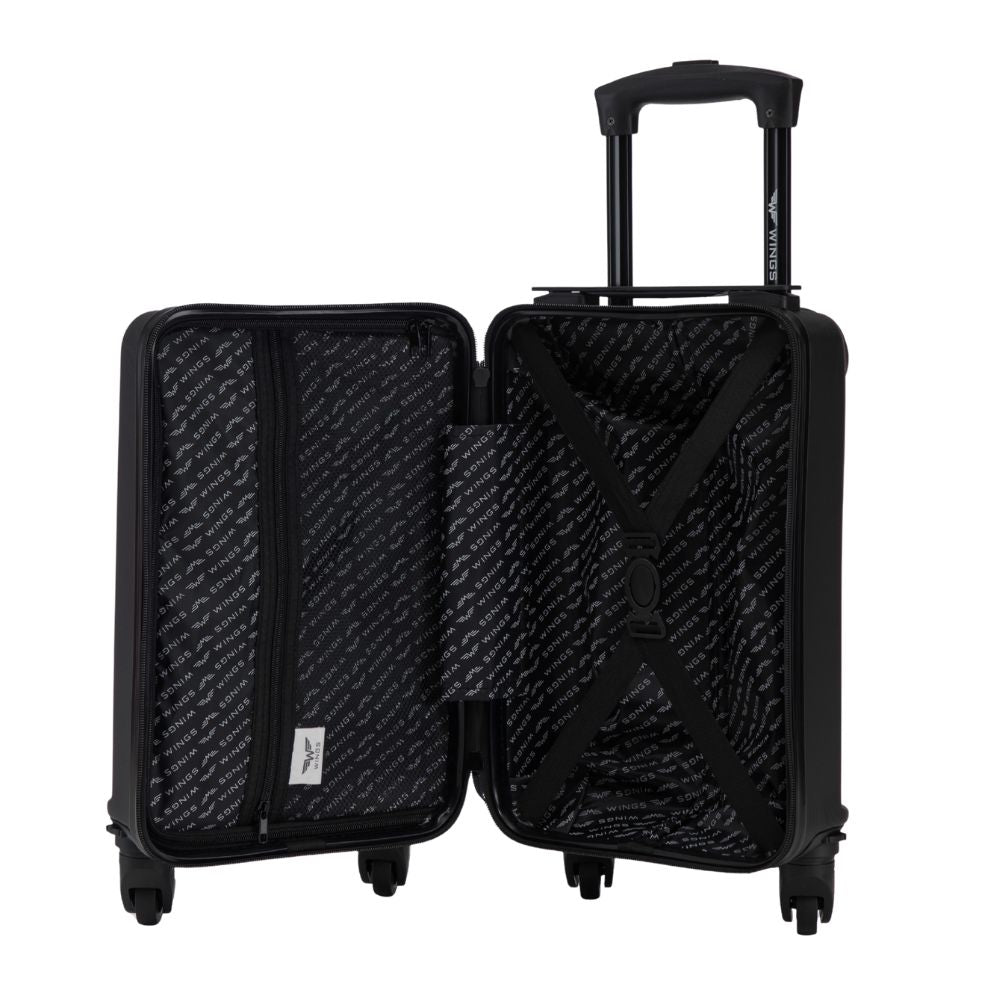 Troler de cabină Wings Free Carry On HARRIER Negru