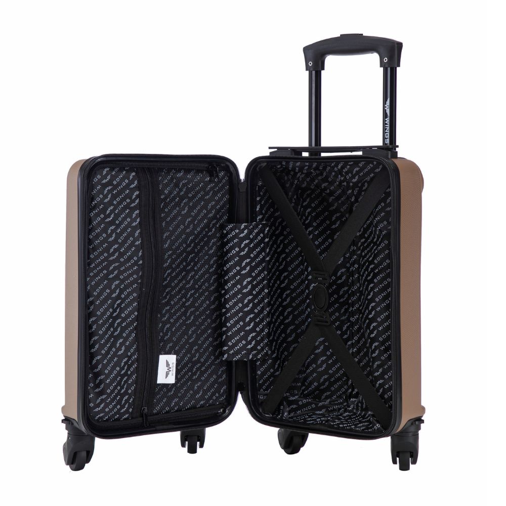 Troler de cabină Wings Free Carry On HARRIER Aur Roz