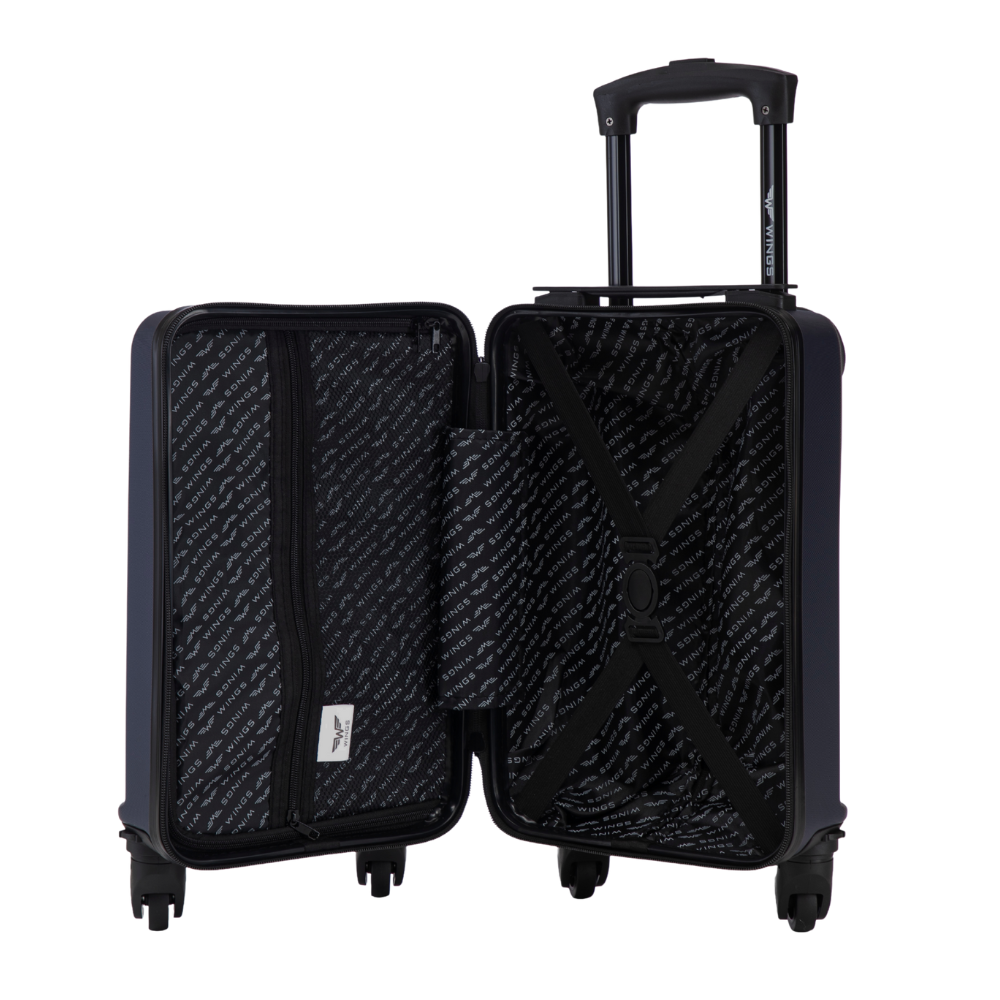 Kabinový kufr Wings Free Carry On HARRIER MODRÁ