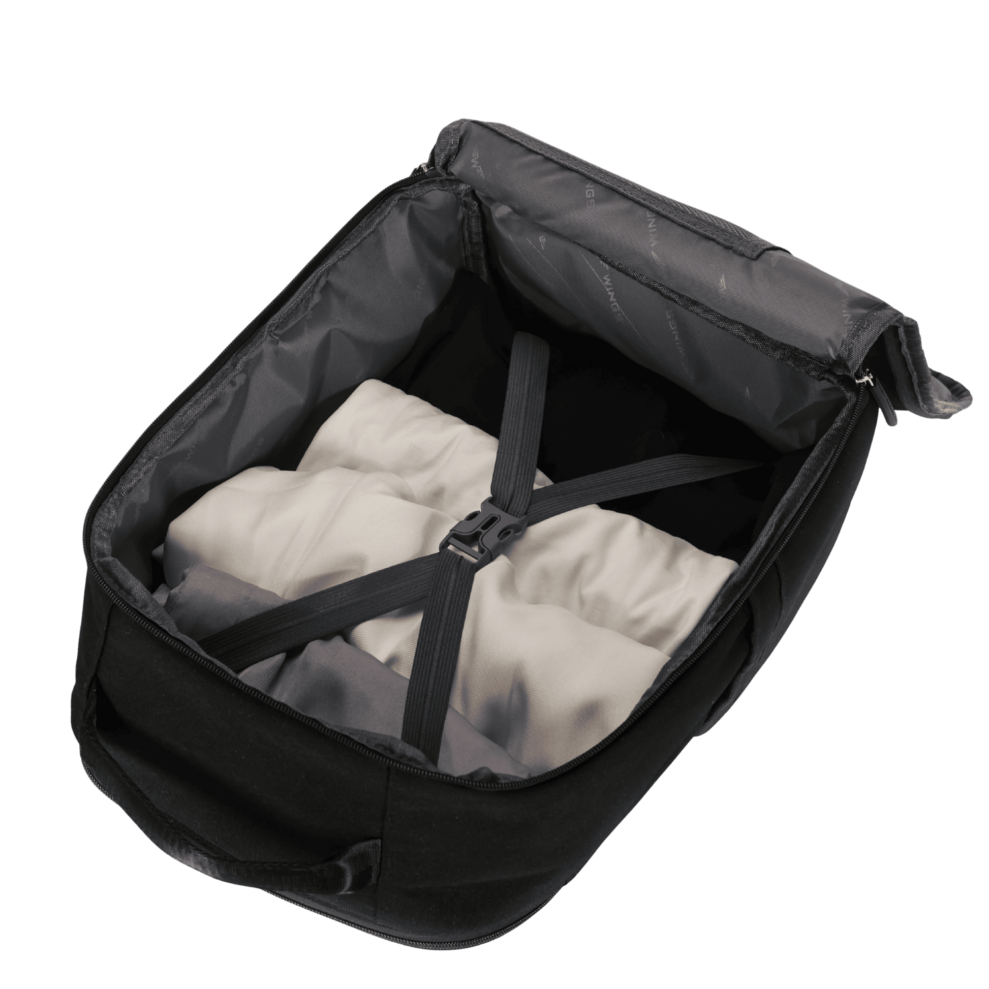 Travel Backpack Wings CBP001 Black