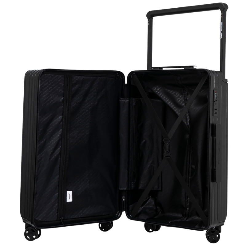 Kabinový kufr Wings x Jagiellonia 20" ČERNÝ