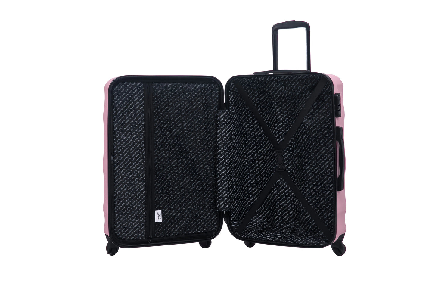 Komplet 3 WALIZEK Wings ABS+ VULTURE Pink VULTURE COLLECTION