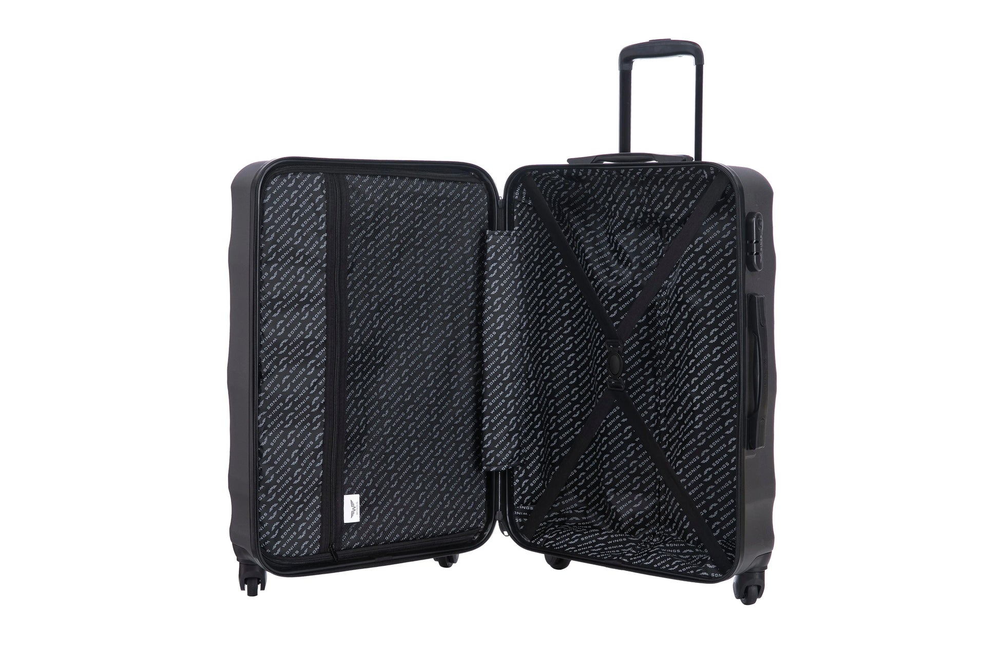 Komplet 3 WALIZEK Wings ABS+ VULTURE Dark Grey VULTURE COLLECTION