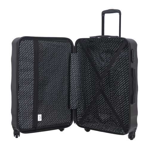 Medium Suitcase WINGS ABS+ VULTURE 24" Dark Grey