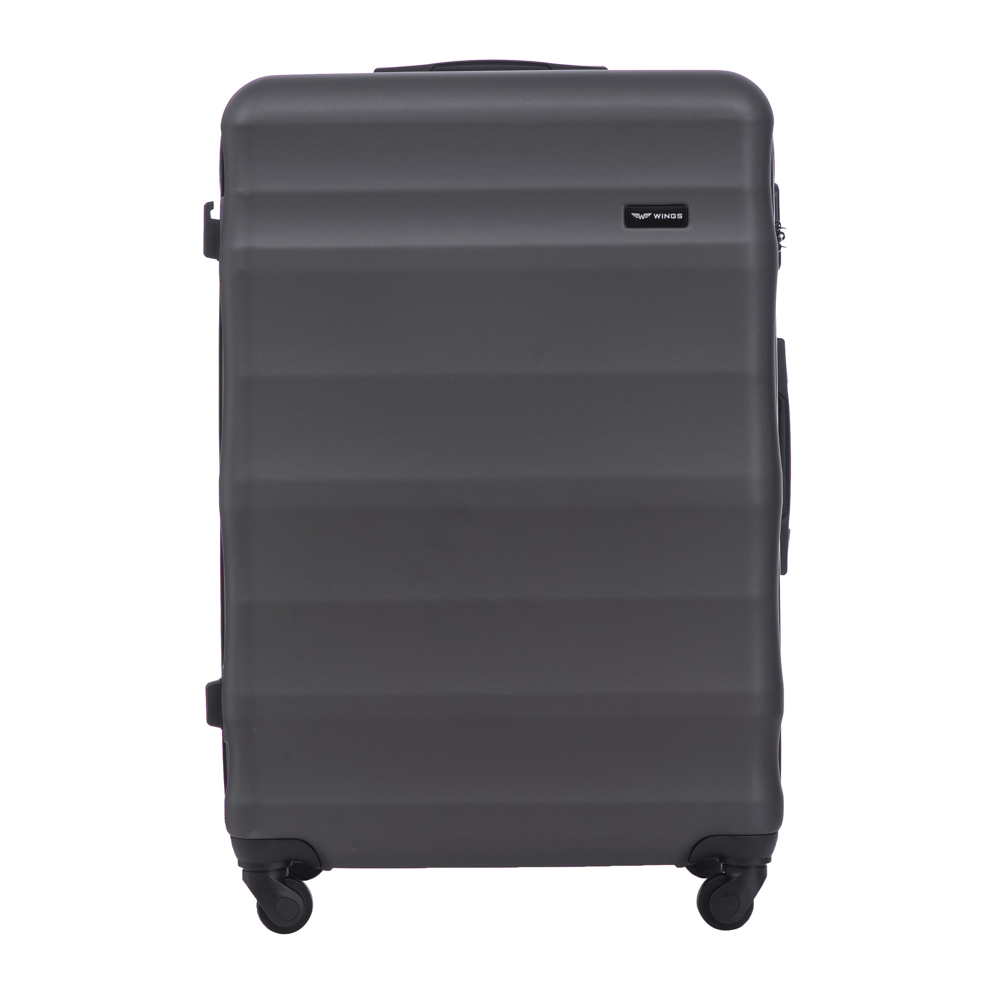 Large WINGS VULTURE ABS+ Suitcase 28" Dark Grey