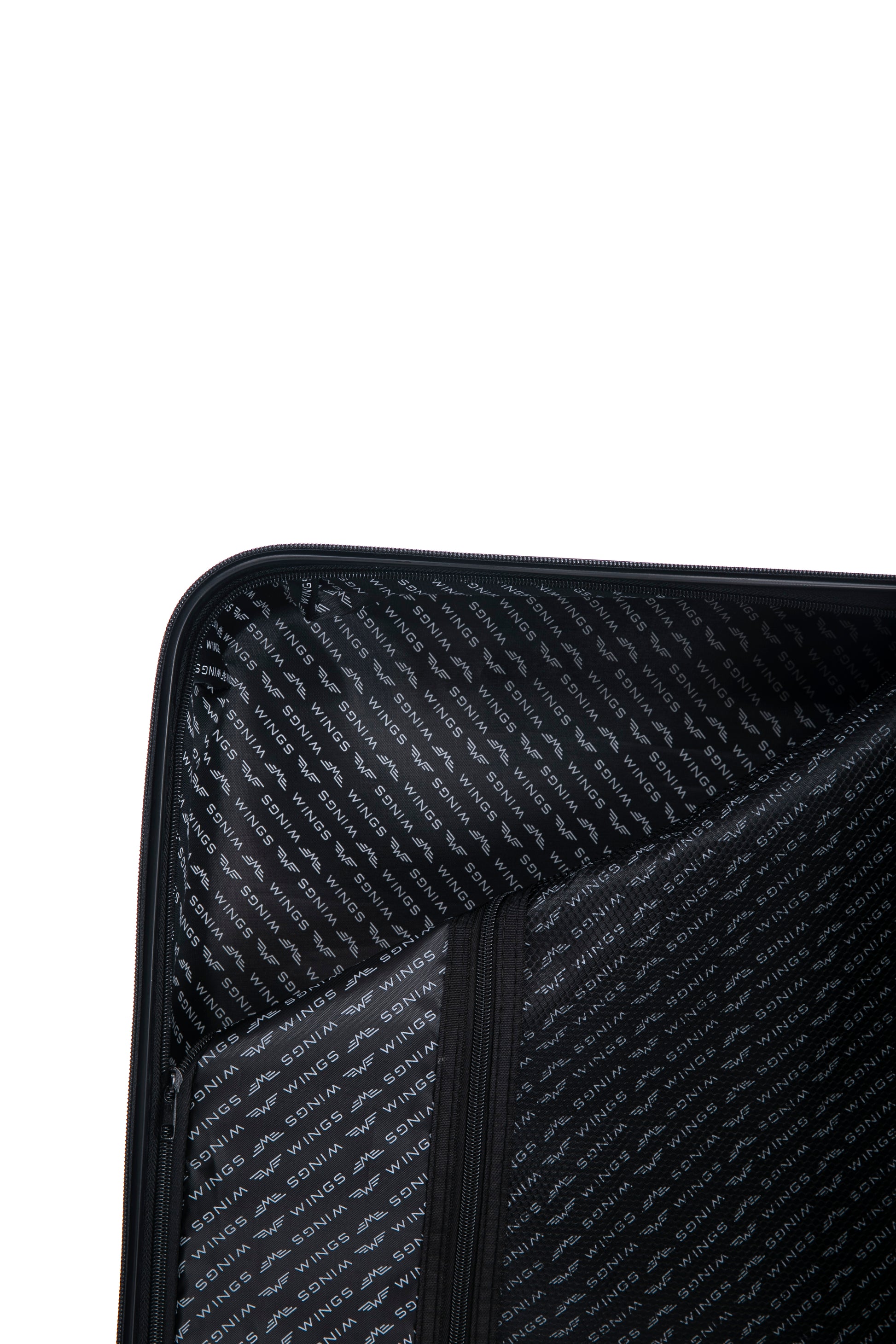 Large WINGS VULTURE ABS+ Suitcase 28" Dark Grey