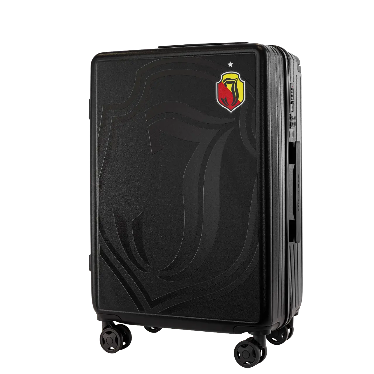 Walizka średnia Wings x Jagiellonia 24"BLACK WINGS x JAGIELLONIA