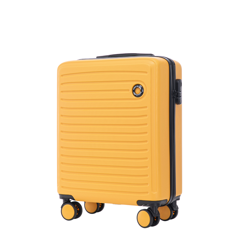 Kabinový kufr Wings ABS+ COOT 20" ŽLUTÝ