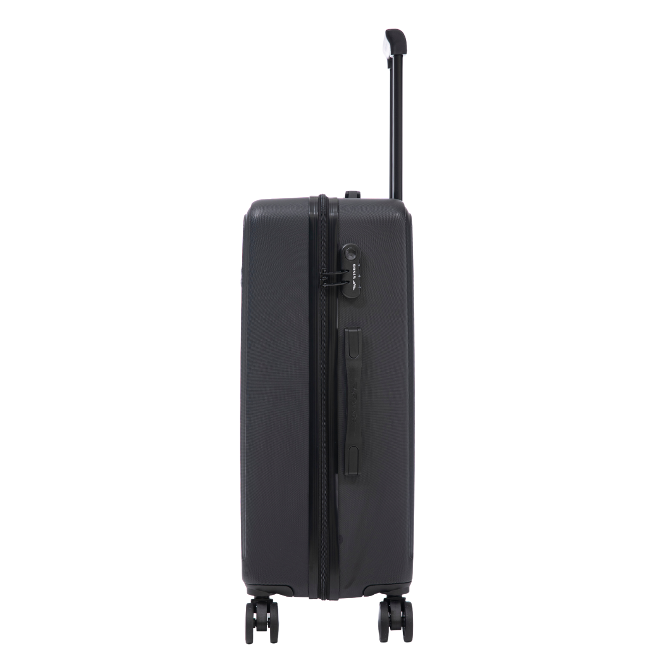 Μεσαία βαλίτσα Wings ABS+ COOT 24" Μαύρο