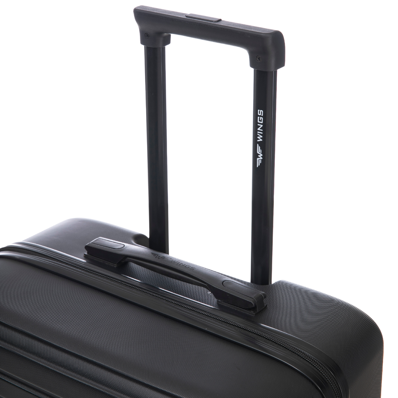 Μεσαία βαλίτσα Wings ABS+ COOT 24" Μαύρο