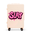 Valise moyenne Wings ABS+ 24" Personnalisée BLANC SALE SLAY