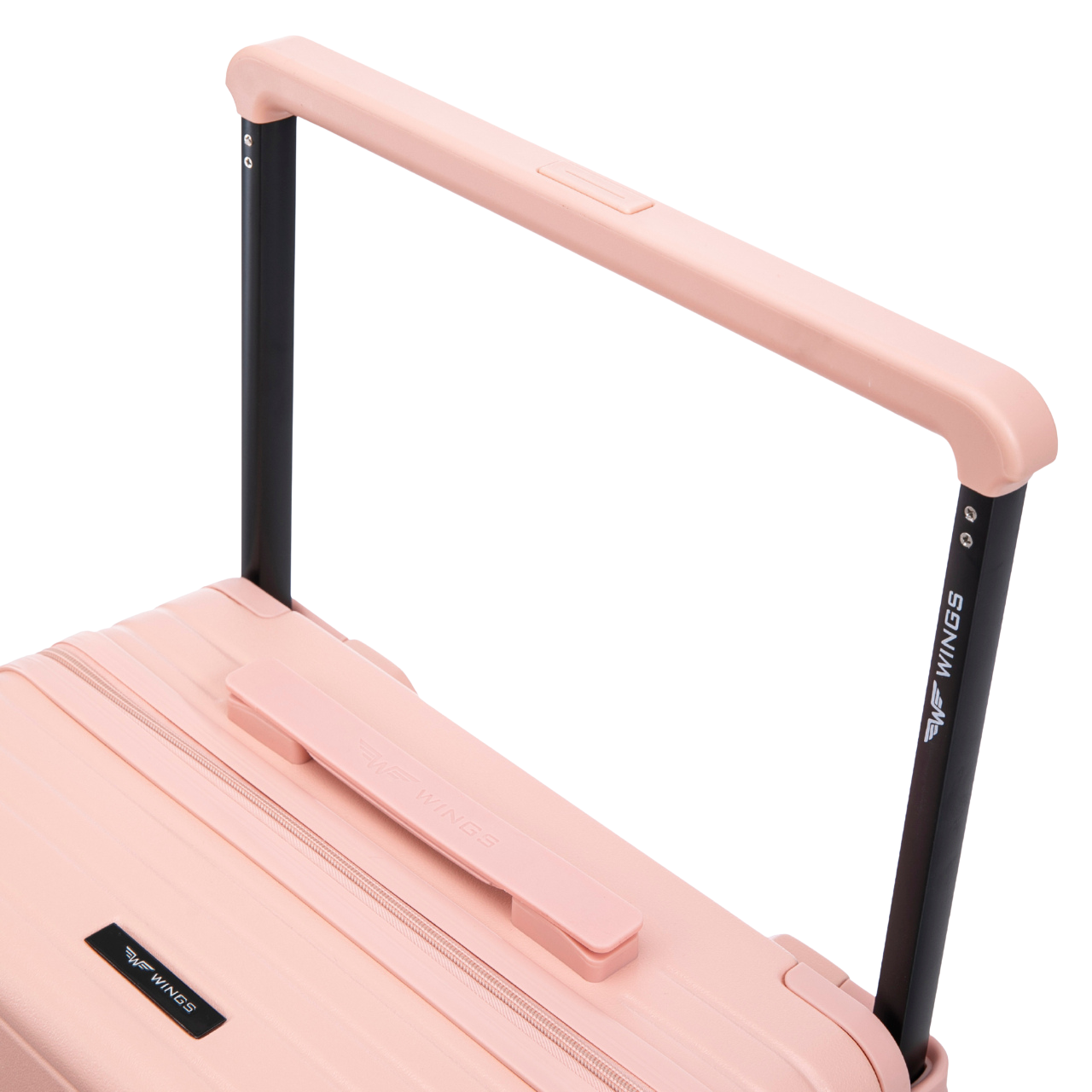 Середня валіза Wings ABS+ 24" Customized PINK SLAY