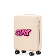 Valise cabine Wings ABS+ 20" personnalisée BLANC SALE SLAY