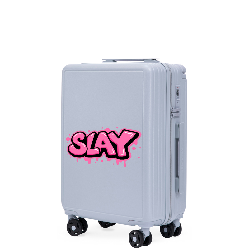 Kabinový kufr Wings ABS+ 20" Přizpůsobený PASTEL BLUE SLAY