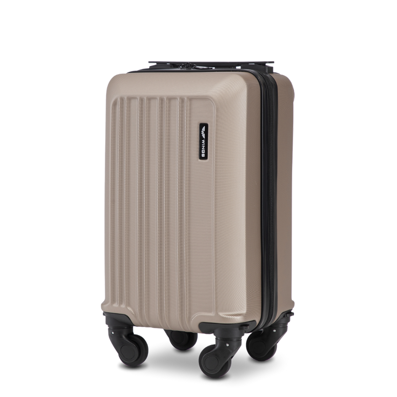 Wings Free Carry On HARRIER Champagne Cabin Suitcase