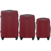 Set de 3 valize Wings KESTREL Burgundy