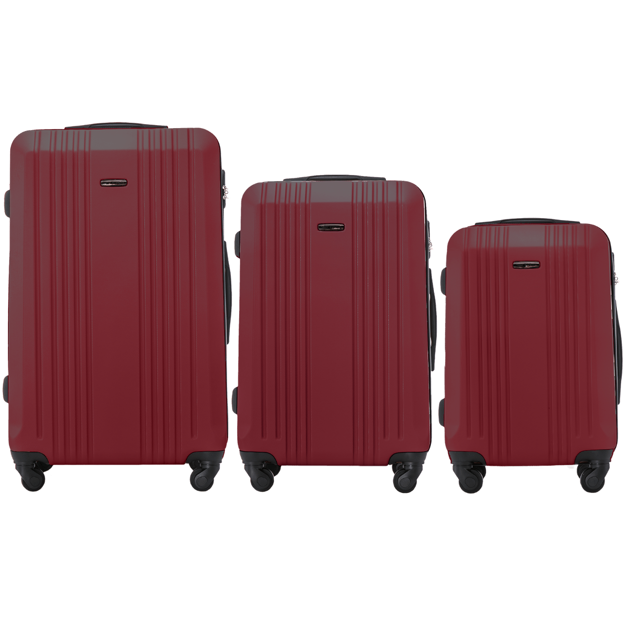 Komplet 3 walizek Wings KESTREL Burgundy KESTREL COLLECTION