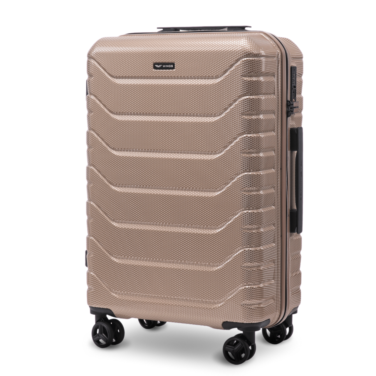 Medium suitcase Wings CRAKE 24” CHAMPAGNE