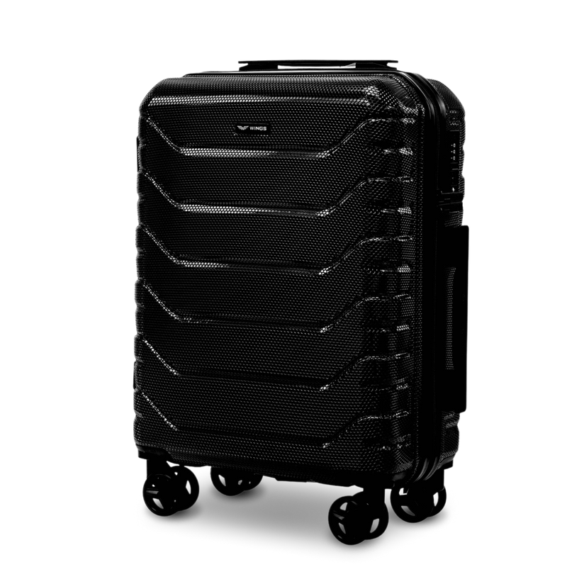 Kabinový kufr Wings CRAKE 20“ ČERNÝ