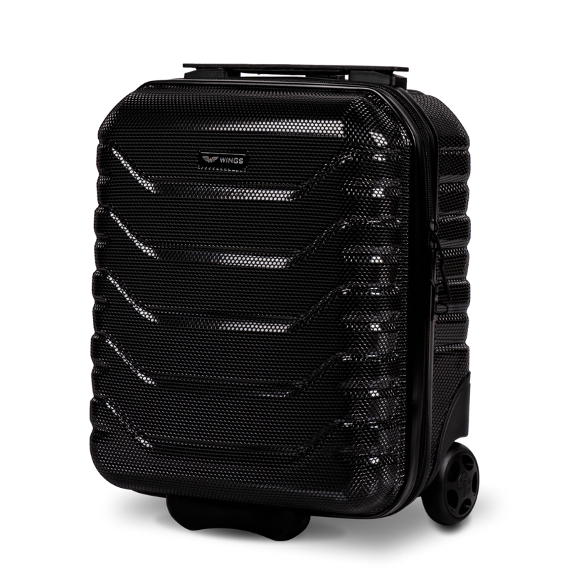 Mini kabinový kufr Wings CRAKE 16“ ČERNÝ