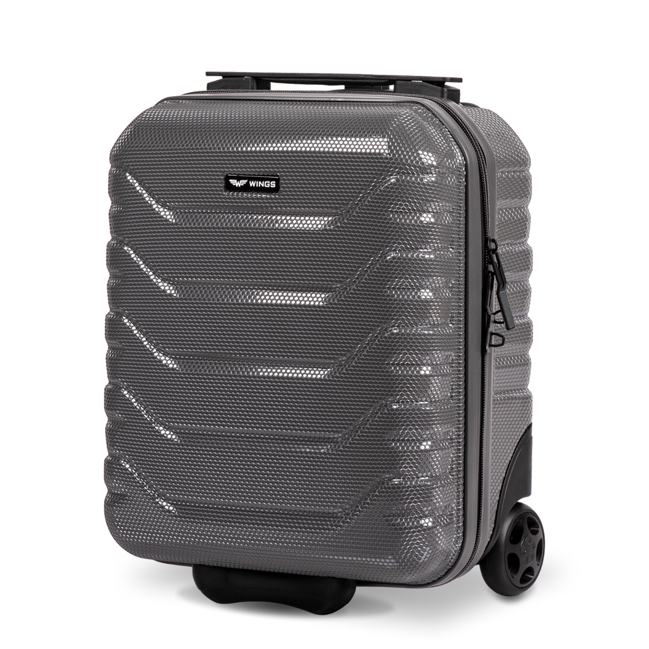 Mini kabinový kufr Wings CRAKE 16“ ŠEDÁ