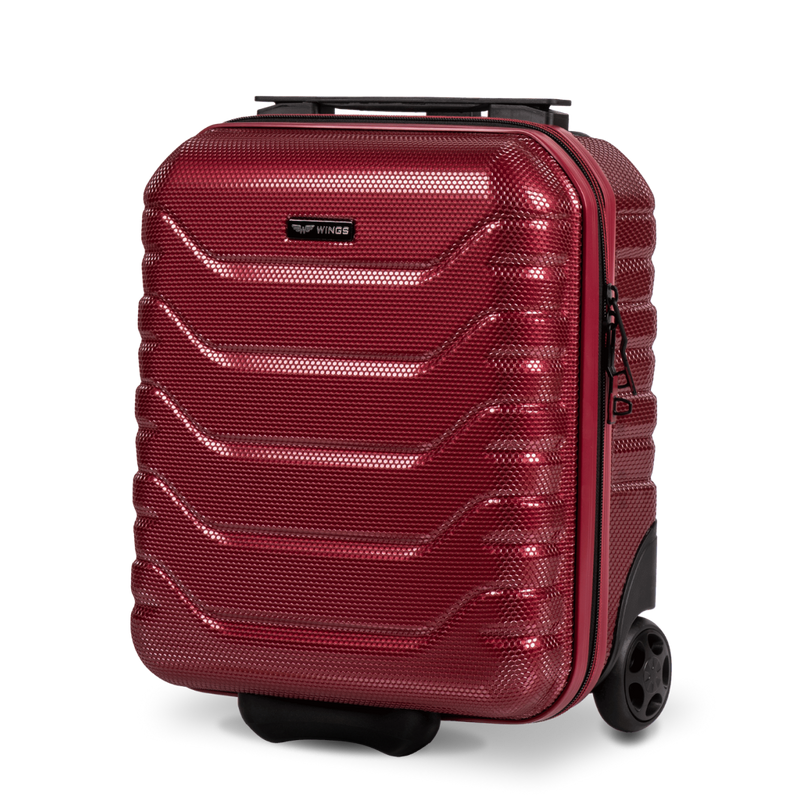 Mini kabinový kufr Wings CRAKE 16“ ČERVENÁ