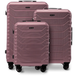 Set van 3 koffers Wings CRAKE POLYCARBON 100% ROSE GOLD S/M/L