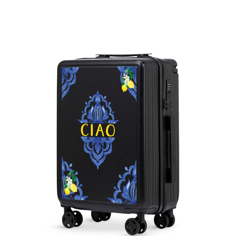 Kabinový kufr Wings ABS+ 20" Přizpůsobený ČERNÝ CIAO