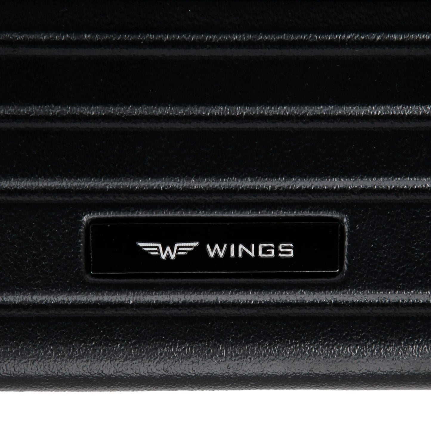 Walizka kabinowa Wings ABS+ 20" Customized BLACK CIAO customized