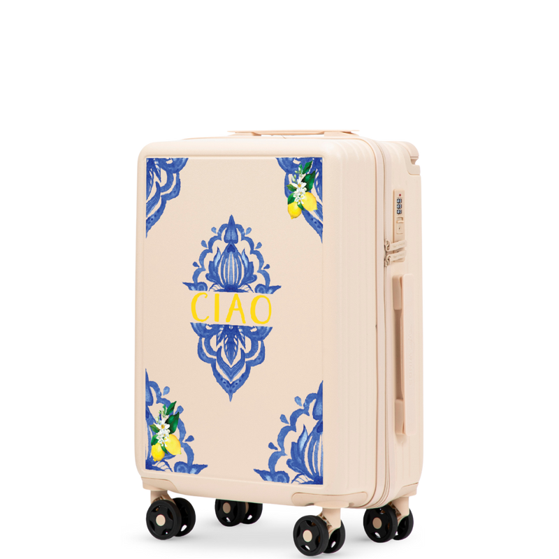 Kabinový kufr Wings ABS+ 20" Přizpůsobený ŠPINAVĚ BÍLÝ CIAO