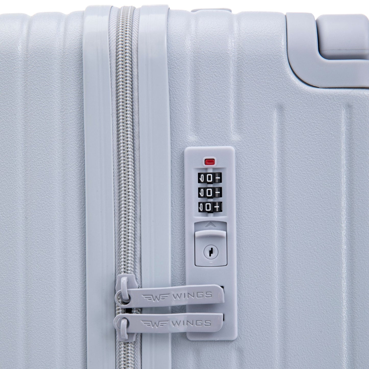 Куфар за ръчен багаж Wings ABS+ 20" Customized Черен ZEUS (1) (1) (1) (1)