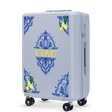 Waliză medie Wings ABS+ 24" Personalizată ALBASTRU PASTEL CIAO