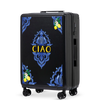 Valigia media Wings ABS+ 24" Personalizzata NERA CIAO