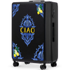 Waliză mare Wings ABS+ 28" Personalizată NEAGRĂ CIAO