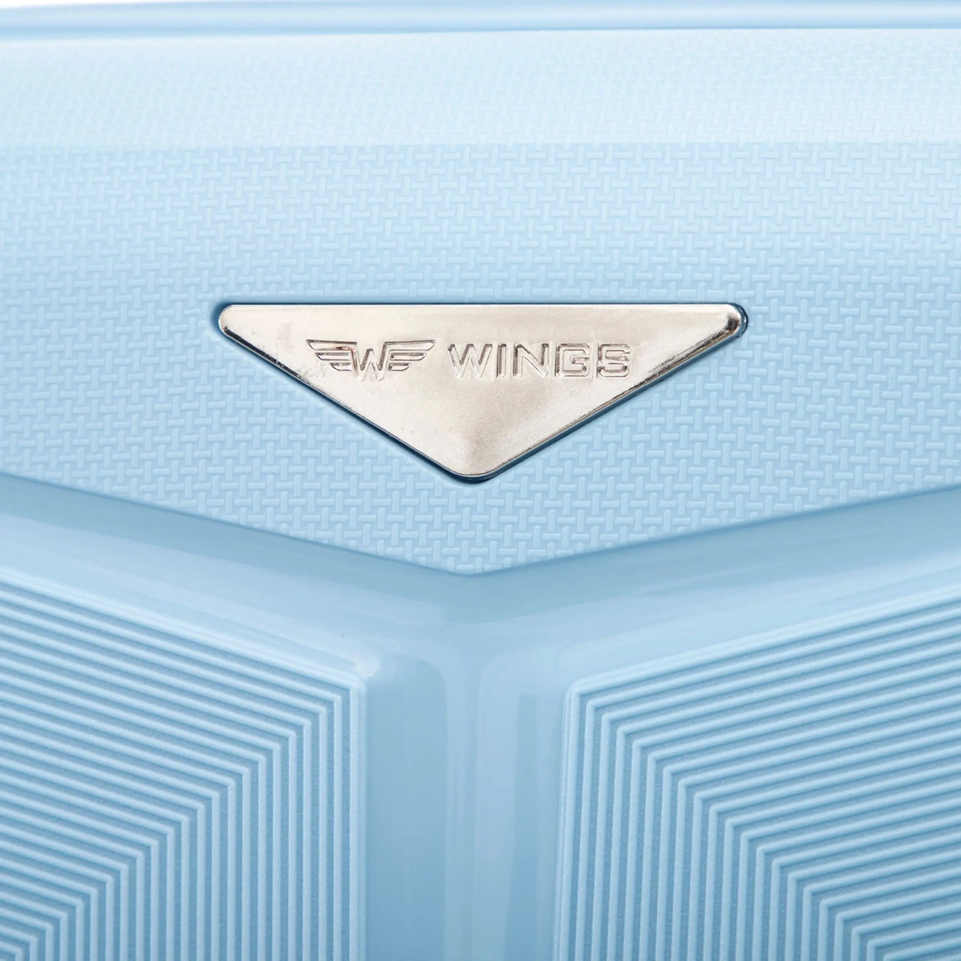 Komplet 3 walizek Wings COCKATIEL polipropylen LIGHT BLUE COCKATIEL COLLECTION