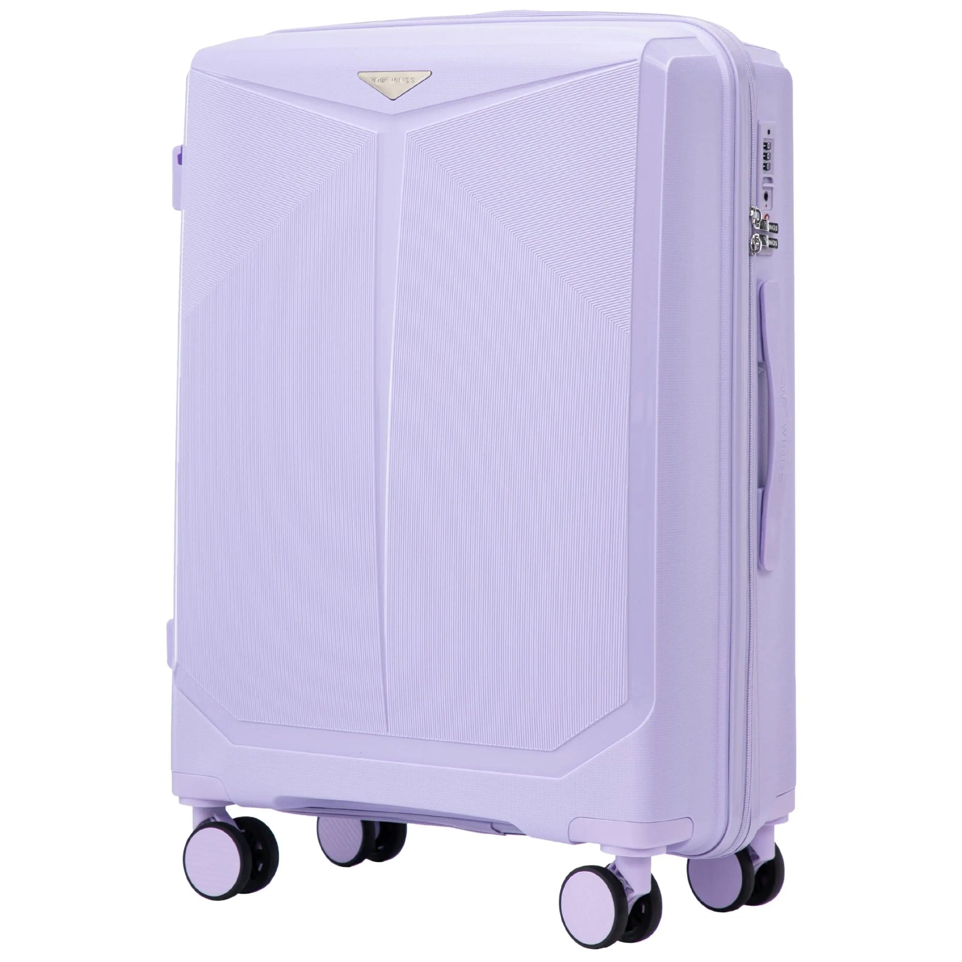 Komplet 3 walizek Wings COCKATIEL polipropylen WHITE PURPLE COCKATIEL COLLECTION