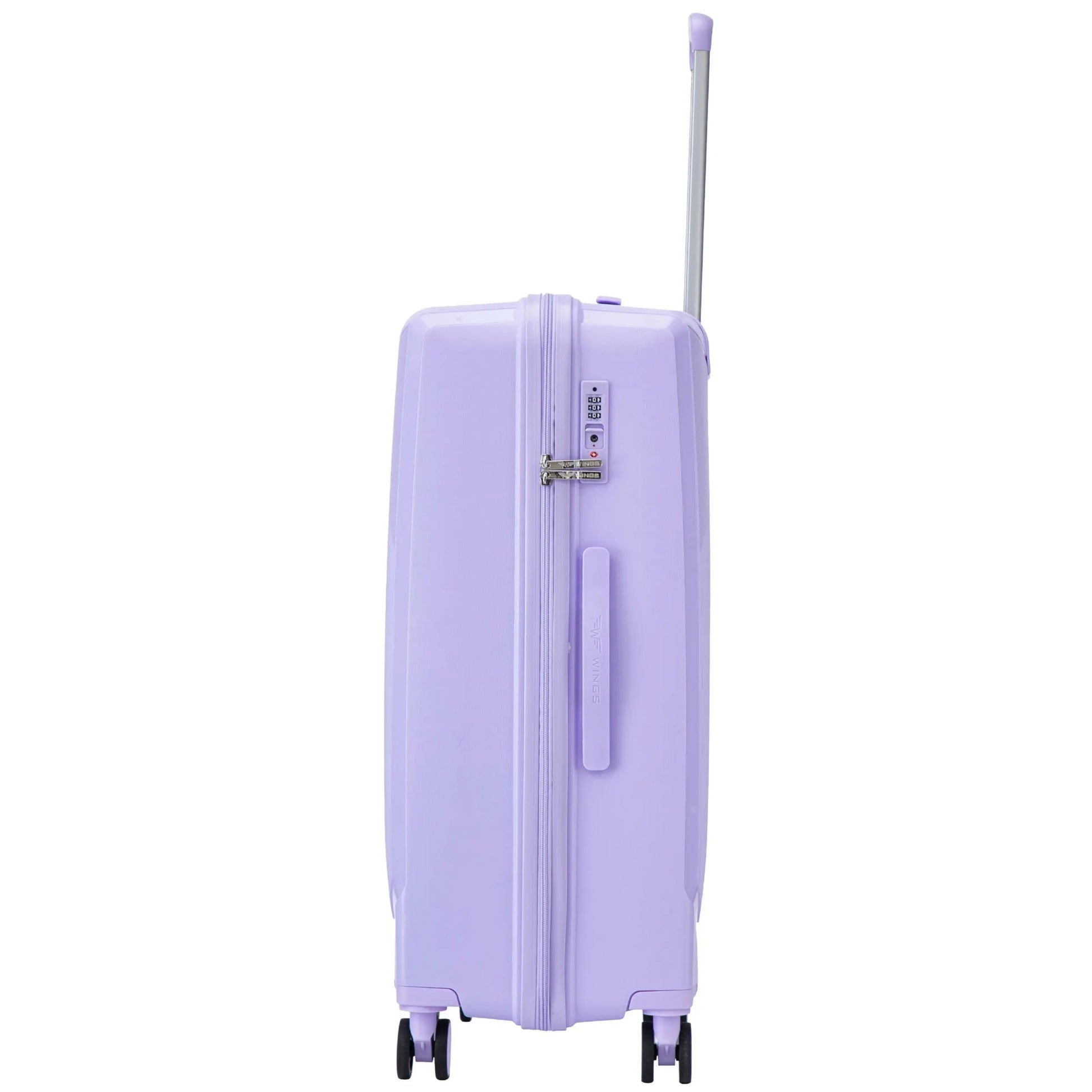 Komplet 3 walizek Wings COCKATIEL polipropylen WHITE PURPLE COCKATIEL COLLECTION