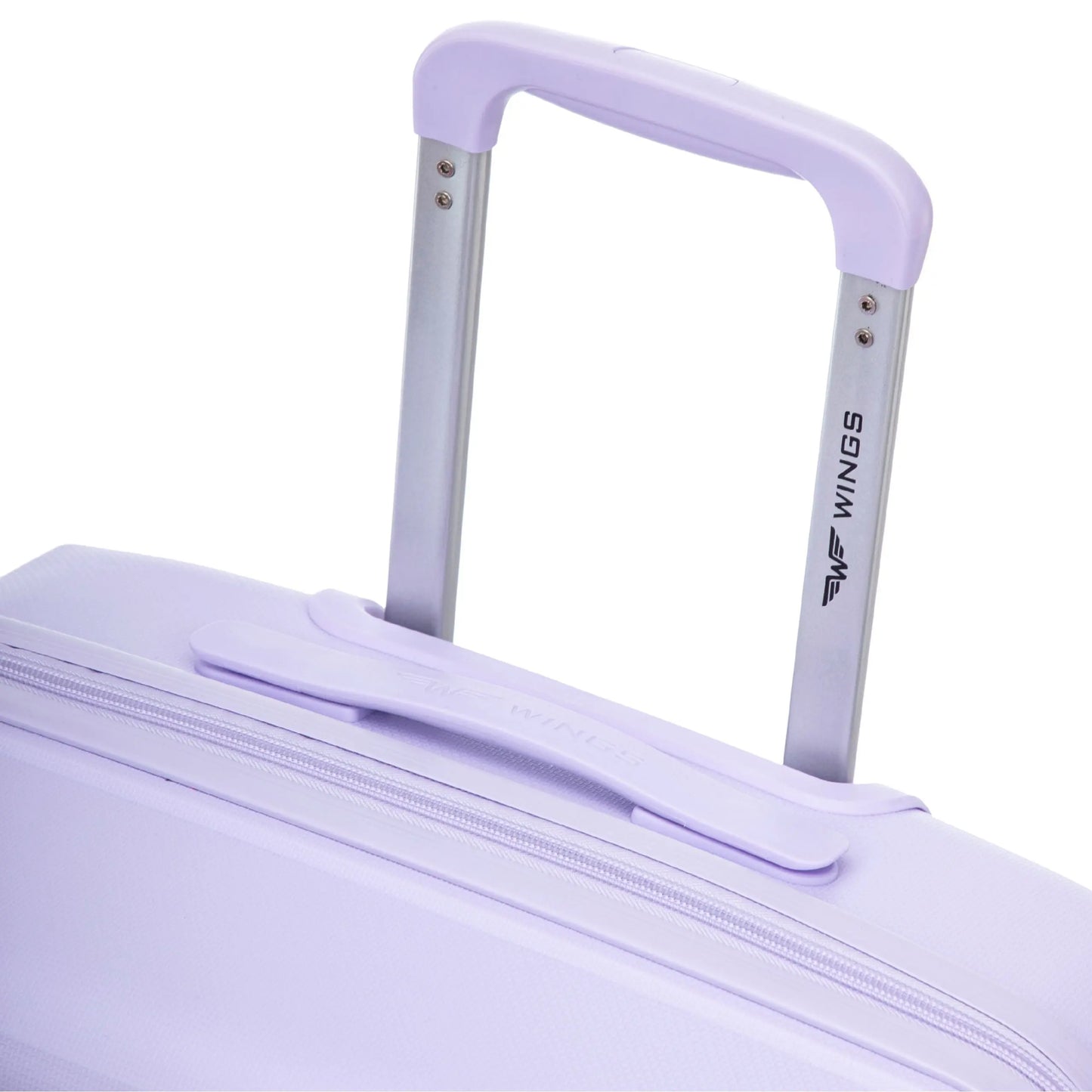 Komplet 3 walizek Wings COCKATIEL polipropylen WHITE PURPLE COCKATIEL COLLECTION