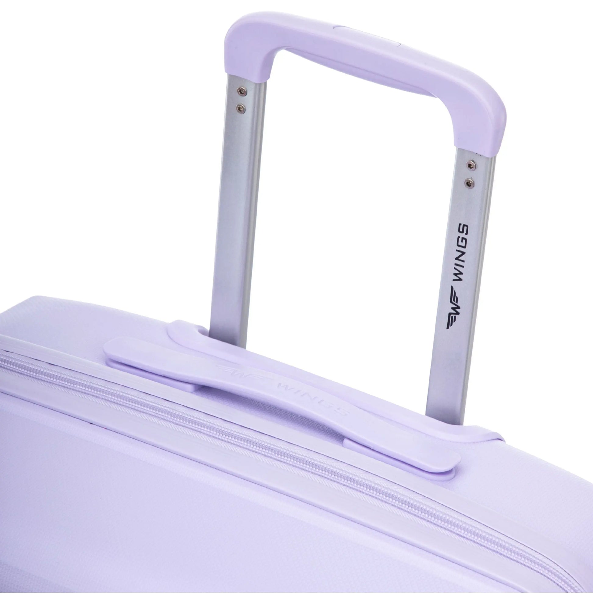 Komplet 3 walizek Wings COCKATIEL polipropylen WHITE PURPLE COCKATIEL COLLECTION