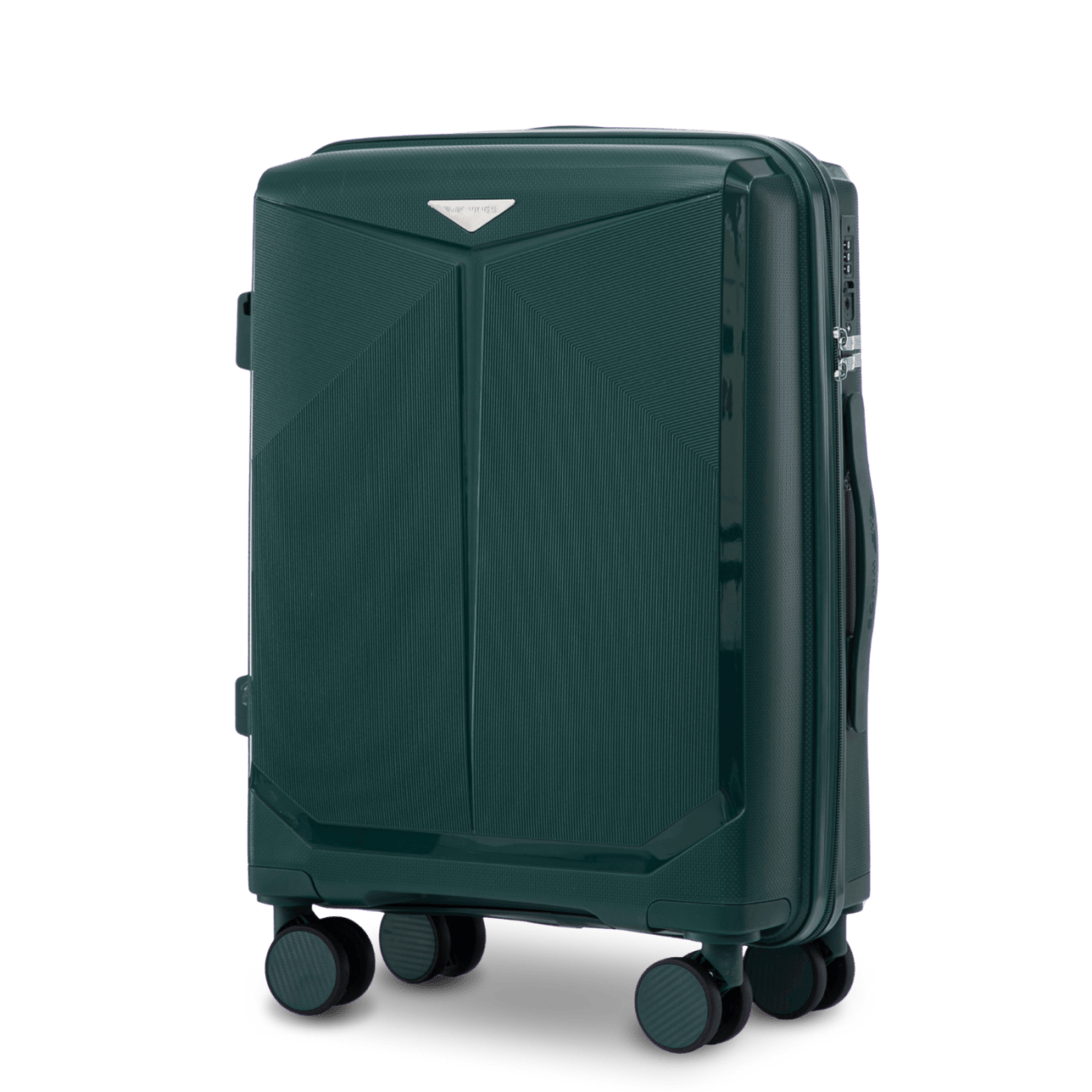 Кабинен куфар Wings COCKATIEL полипропилен 20" ТЪМНОЗЕЛЕН