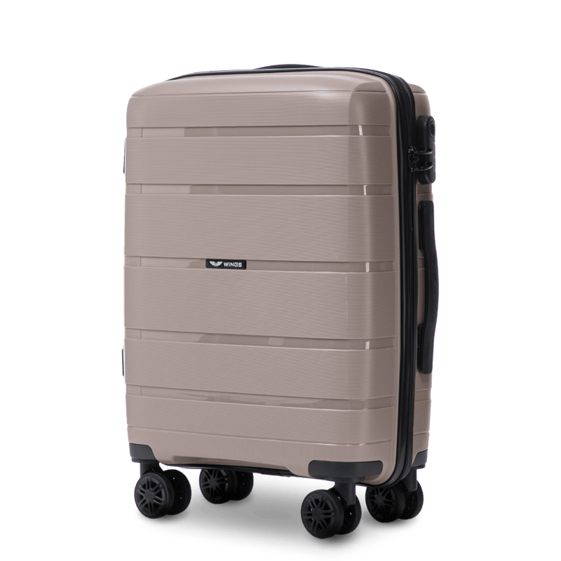 Kabinový kufr Wings HAWFINCH 3.0 polypropylen 20" ŠAMPAŇSKÁ
