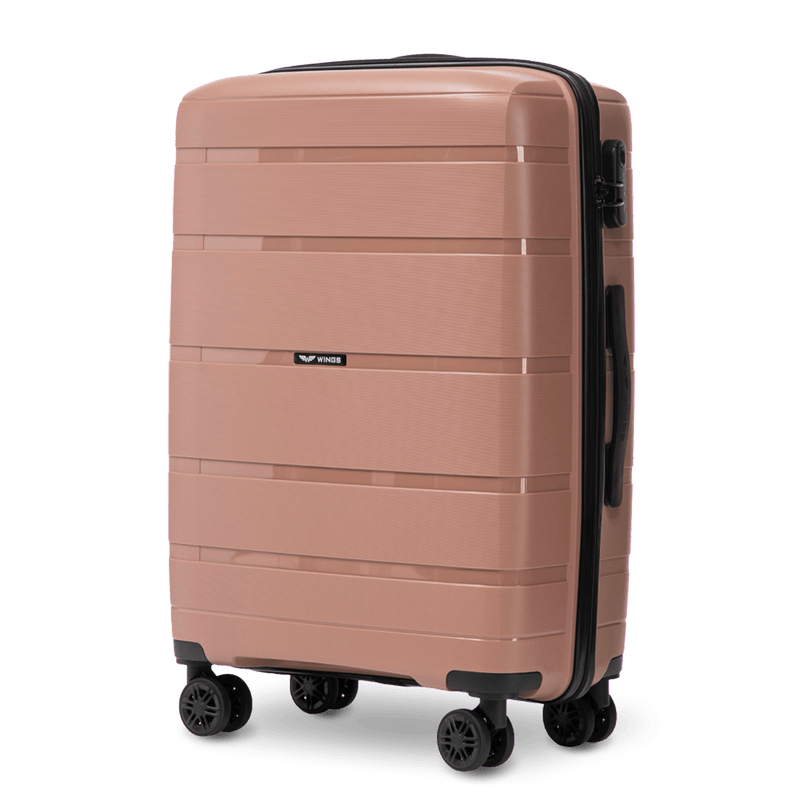Medium Wings HAWFINCH 3.0 polypropylene suitcase 24" R. GOLD