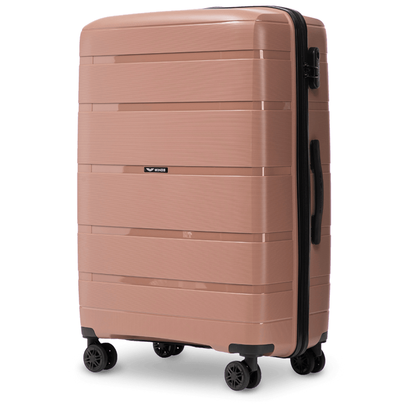 Large Wings HAWFINCH 3.0 polypropylene suitcase 28" R. GOLD