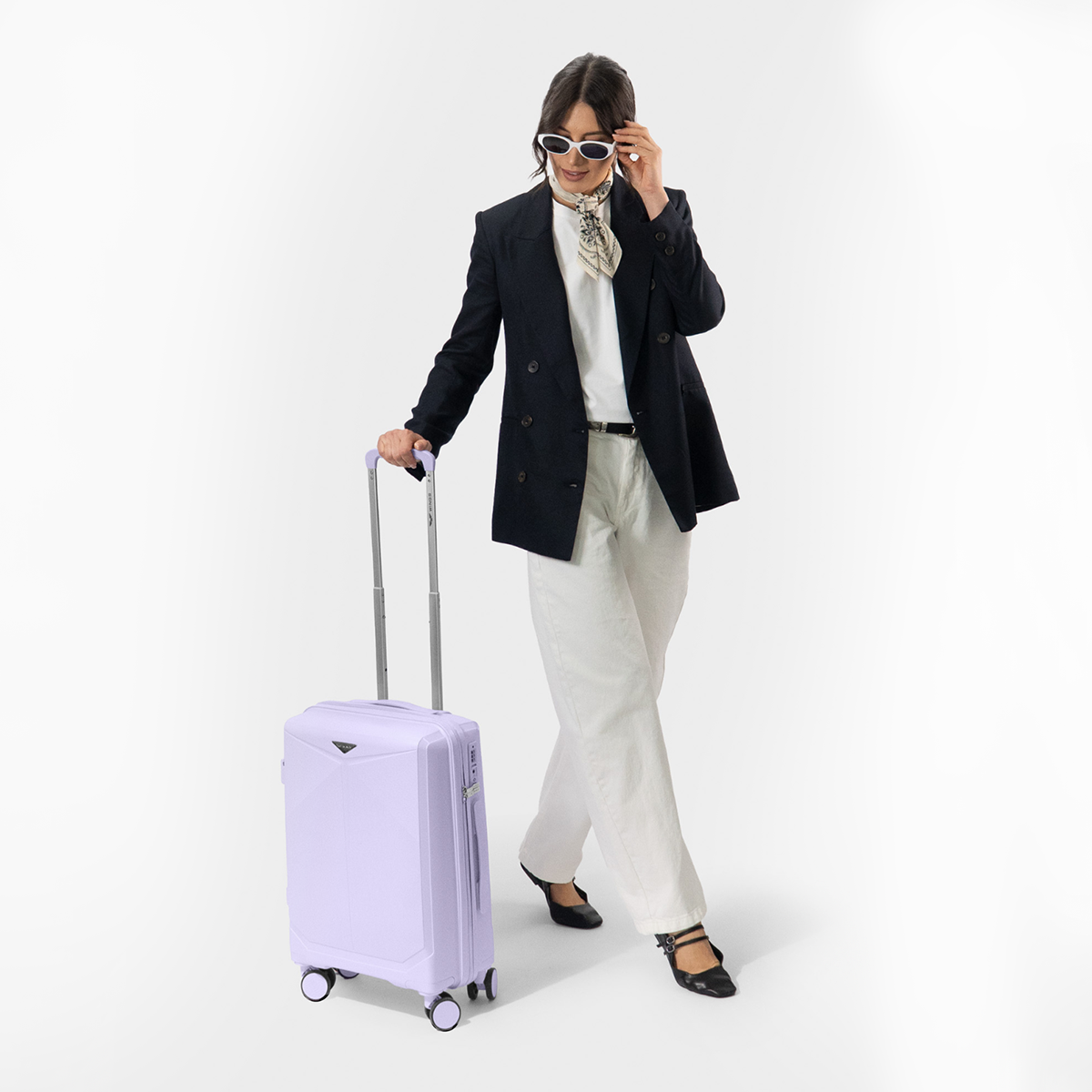 Geantă de cabină Wings COCKATIEL din polipropilenă 20" VIOLET