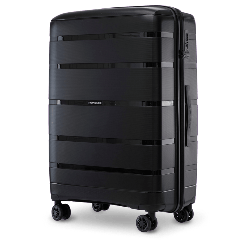 Suur kohver Wings HAWFINCH 2.0 polüpropüleen 28" MUST